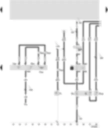 Wiring Diagram  SEAT LEON 2001 - Four-wheel drive control unit - oil pressure switch - fuel gauge sender - fuel pump (pre-supply pump)