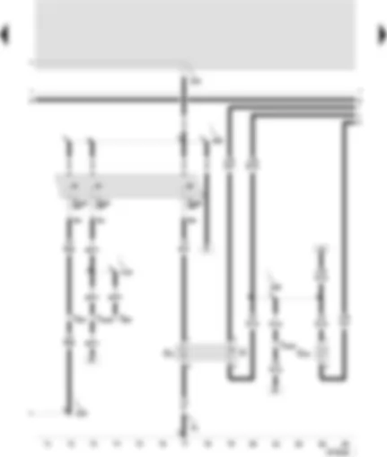 Wiring Diagram  SEAT LEON 2000 - Fuel gauge sender - coolant shortage indicator - fuel pump (pre-supply pump)