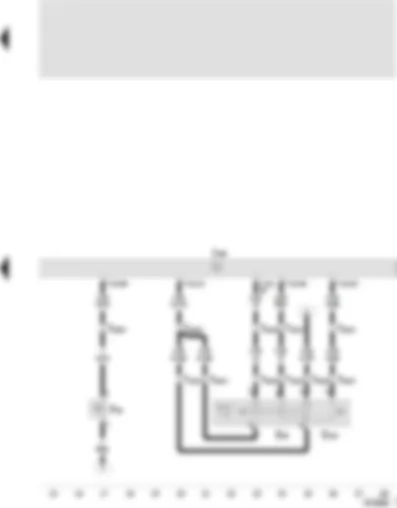 Wiring Diagram  SEAT LEON 2001 - Diesel direct injection control unit - CCS switch - CCS button (SET) - clutch pedal switch