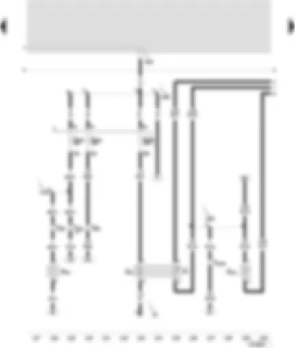 Wiring Diagram  SEAT LEON 2002 - Fuel gauge sender - fuel pump (pre-supply pump) - coolant shortage indicator sender