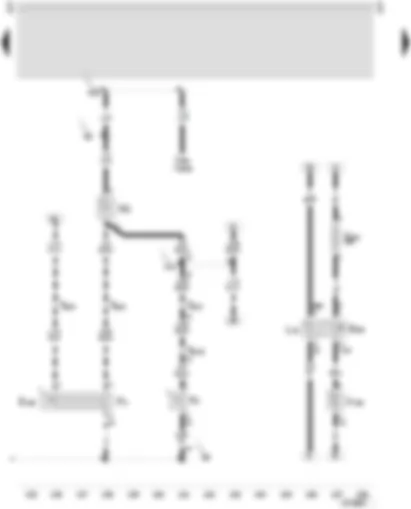 Wiring Diagram  SEAT LEON 2002 - Tailgate/boot lid release switch - switch for remote fuel flap release - luggage compartment light switch - button illumination