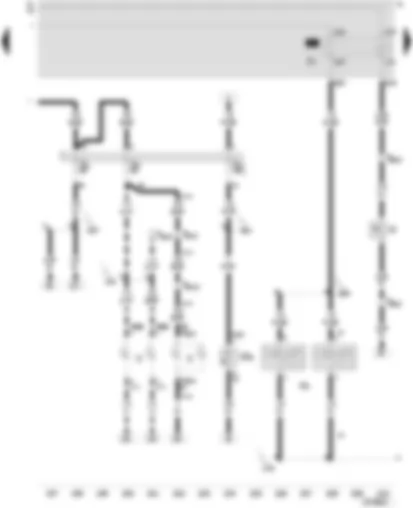 Wiring Diagram  SEAT LEON 2002 - Horn activation - horn/two-tone horn - two-tone horn relay - glove compartment light - number plate light