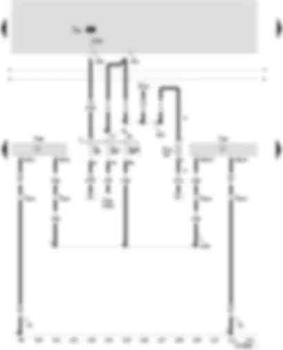 Wiring Diagram  SEAT LEON 2006 - Door control unit - driver