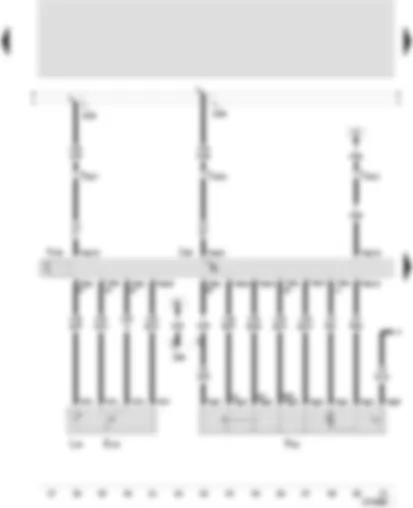 Wiring Diagram  SEAT LEON 2002 - Door control unit - passenger