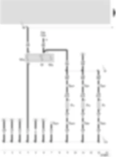 Wiring Diagram  SEAT LEON 2002 - Door switch - passenger