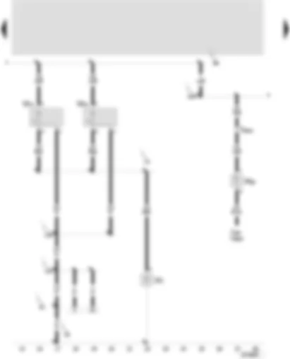 Wiring Diagram  SEAT LEON 2002 - Door warnig lamp - right - front interior illumination - reading lamp - rear left - reading lamp - rear right