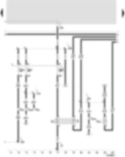 Wiring Diagram  SEAT LEON 2002 - Fuel gauge sender - fuel pump (pre-supply pump) - coolant shortage indicator sender