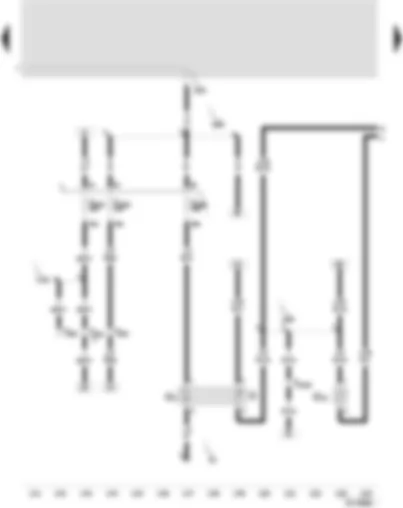 Wiring Diagram  SEAT LEON 2002 - Fuel gauge sender - fuel pump (pre-supply pump) - coolant shortage indicator sender