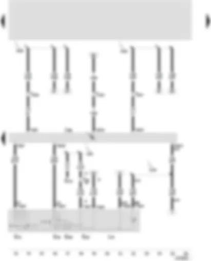 Wiring Diagram  SEAT LEON 2006 - Door control unit - driver