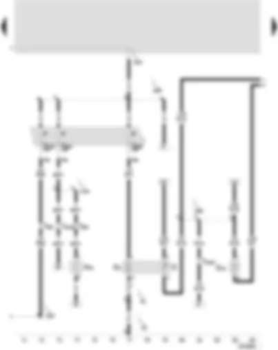 Wiring Diagram  SEAT LEON 2003 - Fuel gauge sender - coolant shortage indicator sender - fuel pump (pre-supply pump)