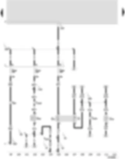 Wiring Diagram  SEAT LEON 2005 - Fuel gauge sender - fuel pump (pre-supply pump) - coolant shortage indicator sender