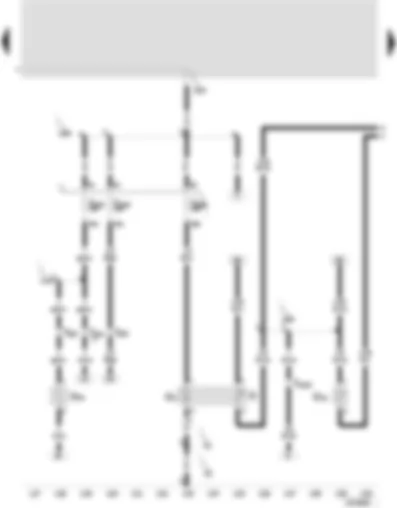 Wiring Diagram  SEAT LEON 2003 - Fuel gauge sender - fuel pump (pre-supply pump) - coolant shortage indicator sender