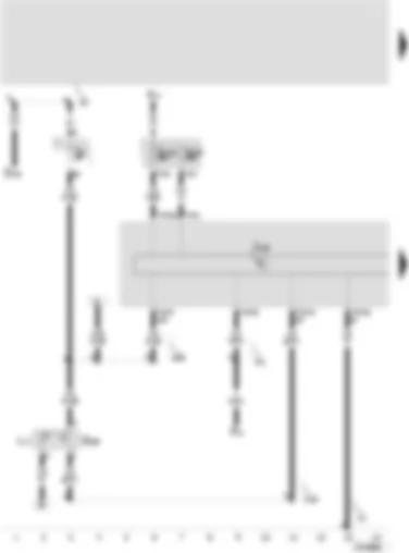 Wiring Diagram  SEAT LEON 2006 - ABS control unit with EDL - TCS and ESP - TCS and ESP button - traction control switch illumination bulb