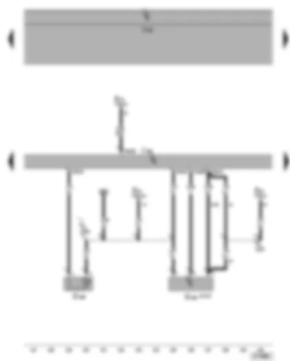 Wiring Diagram  SEAT LEON 2006 - Motronic control unit - brake servo pressure sensor - intake air temperature sender 2