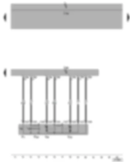 Wiring Diagram  SEAT LEON 2006 - Driver door control unit - driver door contact switch - driver door central locking motor - central locking deadlock function motor - driver side central locking lock unit