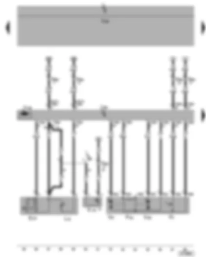 Wiring Diagram  SEAT LEON 2006 - Front passenger door control unit - window regulator switch in front passenger door - front passenger side window regulator motor - front passenger door contact switch