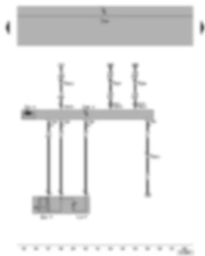 Wiring Diagram  SEAT LEON 2006 - Rear right door control unit - rear right window regulator motor - rear right window regulator switch