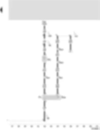 Wiring Diagram  SEAT LEON 2000 - Tailgate/boot lid release switch - luggage compartment light switch - luggage compartment light