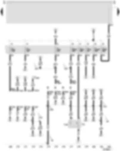 Wiring Diagram  SEAT LEON 2002 - Cigarette lighter light bulb - radio - cigarette lighter