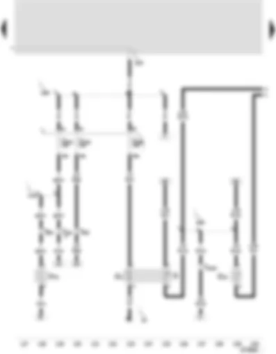 Wiring Diagram  SEAT LEON 2002 - Fuel gauge sender - fuel pump (pre-supply pump) - coolant shortage indicator sender