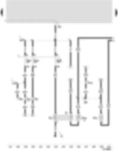 Wiring Diagram  SEAT LEON 2002 - Fuel gauge sender - fuel pump (pre-supply pump) - coolant shortage indicator sender