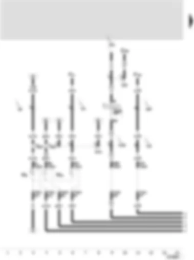 Wiring Diagram  SEAT LEON 2002 - Turn signal bulb - rear left - brake and tail light bulb - left
