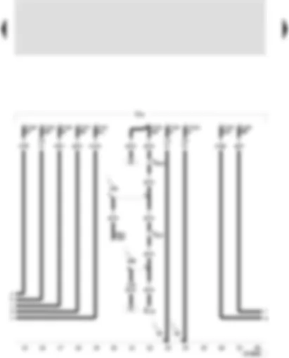 Wiring Diagram  SEAT LEON 2002 - Trailer socket