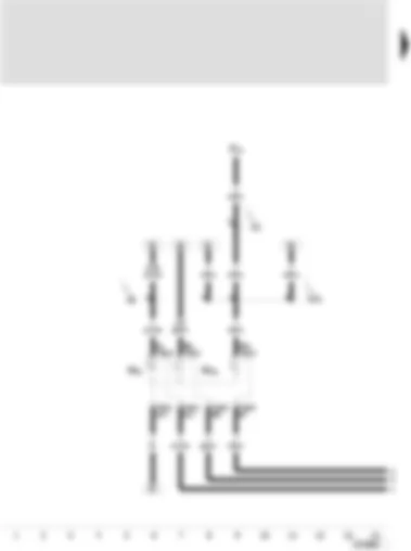 Wiring Diagram  SEAT LEON 2003 - Turn signal bulb - rear left - brake and tail light bulb - left