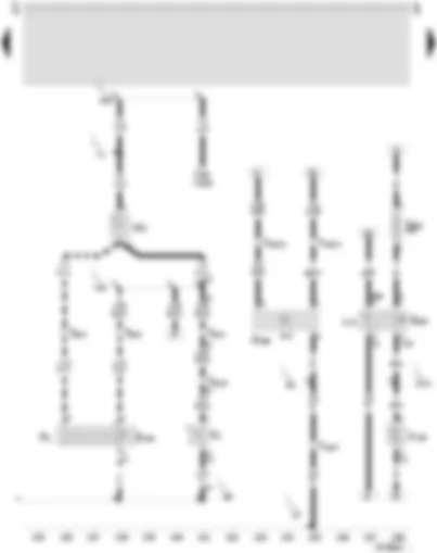 Wiring Diagram  SEAT LEON 2006 - Tailgate/boot lid release switch - tank filler flap remote release switch - luggage compartment light switch - button illumination