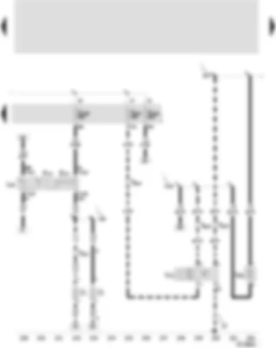 Wiring Diagram  SEAT LEON 2006 - Heated rear window switch - heated rear window warning lamp - heated rear window switch bulb - rear window wiper motor - windscreen and rear window washer pump - heated rear window