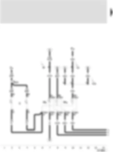 Wiring Diagram  SEAT LEON 2004 - Turn signal bulb - rear left - brake and tail light bulb - left - number plate light