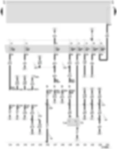 Wiring Diagram  SEAT LEON 2006 - Cigarette lighter illumination bulb - radio - cigarette lighter