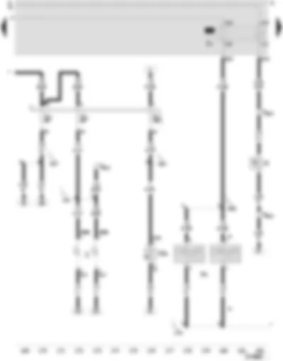 Wiring Diagram  SEAT LEON 2006 - Horn plate - horn or dual tone horn - dual tone horn relay - glove compartment light - number plate light