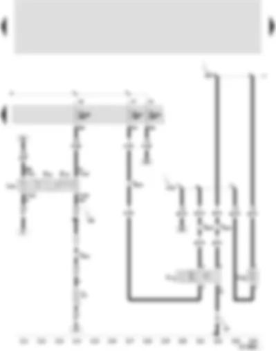 Wiring Diagram  SEAT LEON 2006 - Heated rear window switch - heated rear window warning lamp - heated rear window switch illumination bulb - rear window wiper motor - windscreen and rear window washer pump - heated rear window