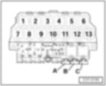 SEAT LEON 2005 Relay on relay plate