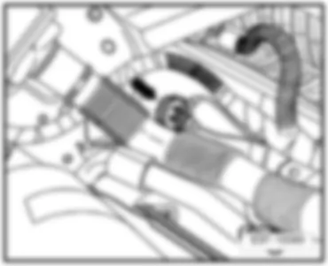 SEAT LEON 2013 Overview of earth points in engine compartment