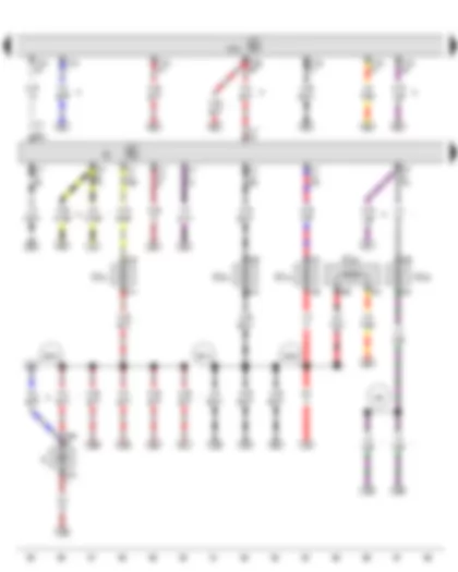 Wiring Diagram  SEAT MII 2016 - Light switch - Onboard supply control unit