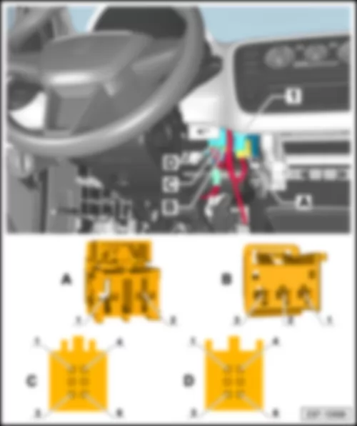 SEAT MII 2015 Power steering control unit -J500-