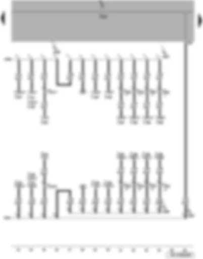 Wiring Diagram  SEAT TOLEDO 2005 - Connection for: Control units