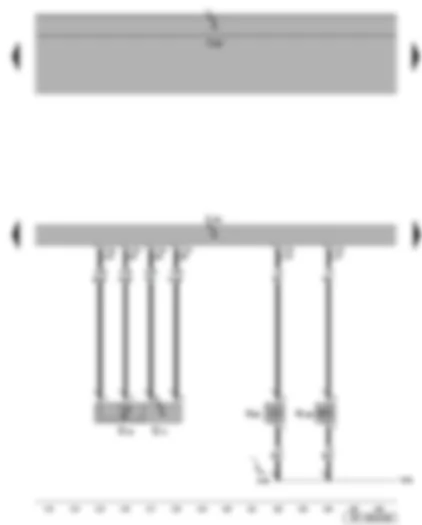 Wiring Diagram  SEAT TOLEDO 2006 - Activated charcoal filter system solenoid valve 1 - intake air temperature sender - variable intake manifold change-over valve