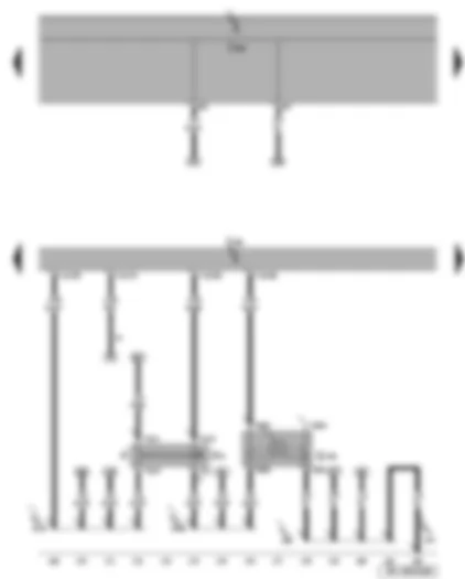 Wiring Diagram  SEAT TOLEDO 2006 - Brake light switch - cruise control system brake pedal switch - clutch position sender - Simos control unit