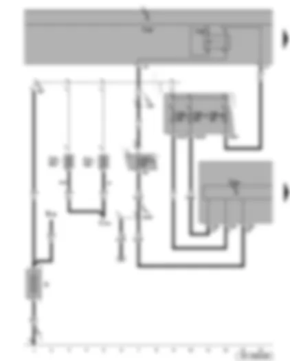 Wiring Diagram  SEAT TOLEDO 2009 - Terminal 15 voltage supply relay 2 - ABS control unit with EDL