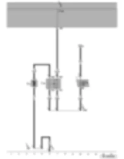 Wiring Diagram  SEAT TOLEDO 2010 - Headlight washer system pump - headlight washer system relay - fuses