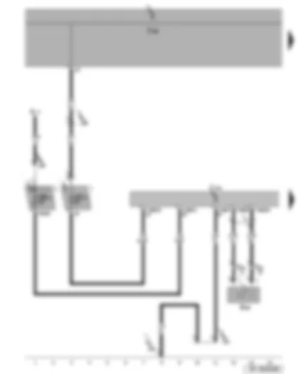 Wiring Diagram  SEAT TOLEDO 2010 - Telephone microphone - mobile telephone operating electronics control unit - onboard supply control unit