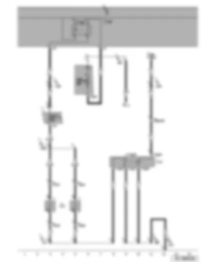 Wiring Diagram  SEAT TOLEDO 2009 - Heated windscreen - heated windscreen relay