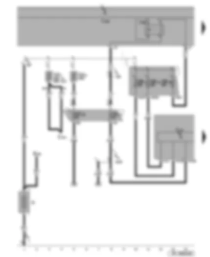 Wiring Diagram  SEAT TOLEDO 2009 - Terminal 15 voltage supply relay 2 - ABS control unit with EDL/ESP - onboard supply control unit