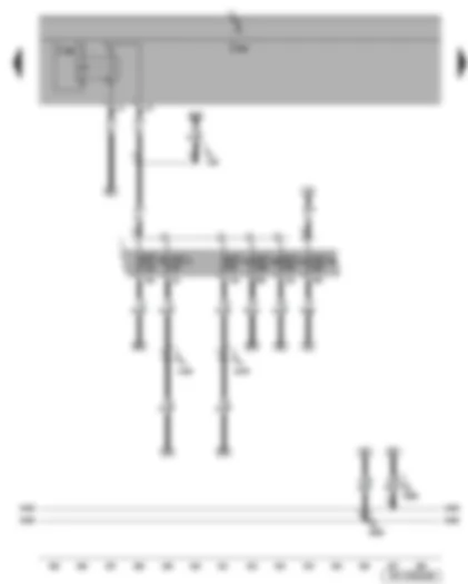 Wiring Diagram  SEAT TOLEDO 2006 - Terminal 15 voltage supply relay 2 - onboard supply control unit