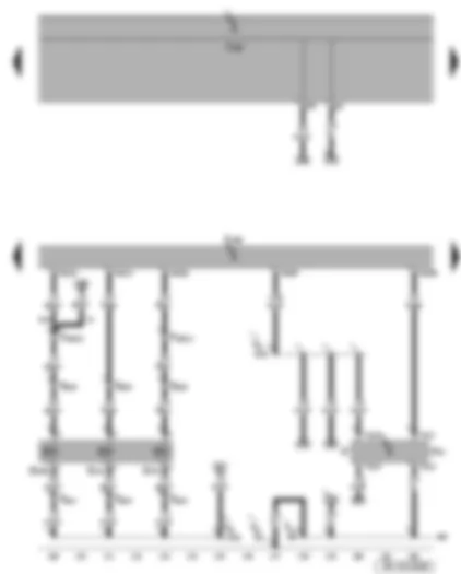 Wiring Diagram  SEAT TOLEDO 2006 - Brake light switch - charge pressure control solenoid valve - exhaust gas recirculation cooler change-over valve - exhaust gas recirculation valve