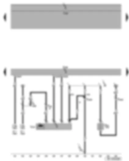 Wiring Diagram  SEAT TOLEDO 2006 - Intake manifold flap motor - intake manifold preheating heater element - diesel direct injection system control unit