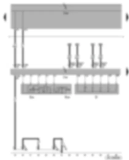 Wiring Diagram  SEAT TOLEDO 2006 - Ignition/starter switch - cruise control system switch - steering column electronics control unit